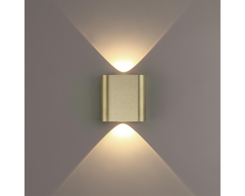 7107/2WL HIGHTECH ODL26 Настенный светильник бронза/металл IP20 LED 2W 3000K 220V MAGNUM