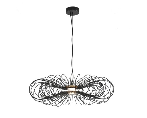 8301/10L LEDIO черный, металл/акрил Подвес LED 9W 3000K 220V CAMOMILE