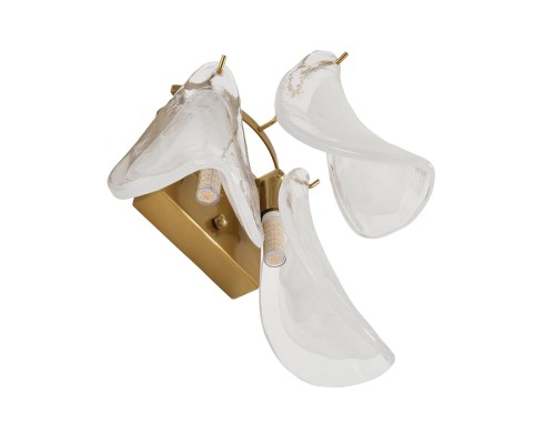 8385/1W NEOCLASSI LN золото/белый, металл/стекло Бра E14 40W 220V PLUME