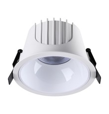 358698 SPOT NT21 207 белый Светильник встраиваемый светодиодный IP20 LED 4000К 30W 100-265V KNOF