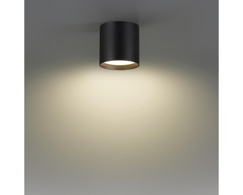 7129/8CL HIGHTECH ODL26 Потолочный светильник черный/металл IP20 LED 8W 480Лм 3000K/4000K/6000K 120° 220-240V OBEN