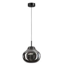 5097/4LC PENDANT ODL25 421 черный/дымчатый/металл/стекло Подвес LED 4W 4000K 388Лм VASO