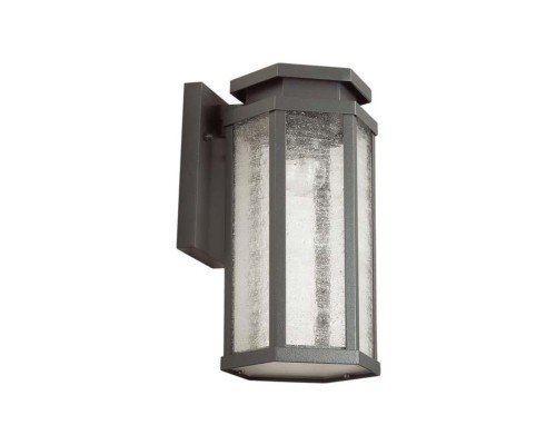 Уличный настенный светильник Odeon Light 4048/1W Gino темно-серый/белый