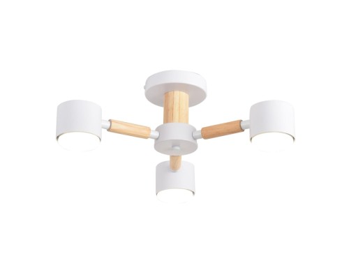8306/3C COMFI белый, металл/дерево Светильник потолочный GX53 LED 3*7W 220V VUDI