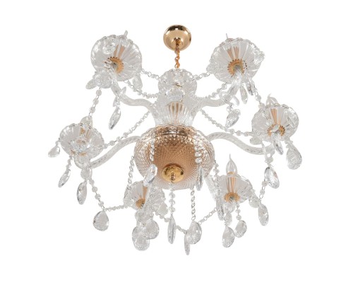 8376/6 CLASSI LN золото/прозрачный, металл/хрусталь Люстра подвесная E14 6*40W 220V ALISSA