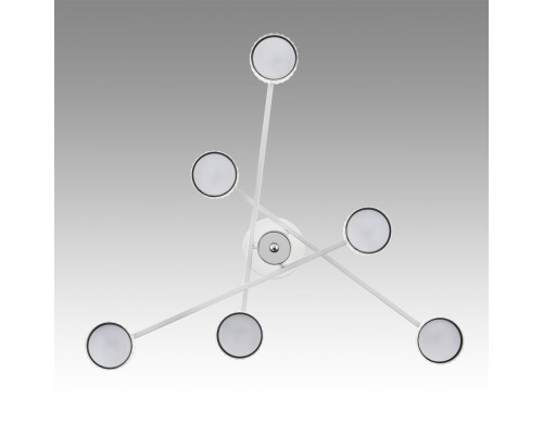 8241/6C COMFI LN25 белый/хром, металл Люстра потолочная LED GX53 6*7W 220V KARINA
