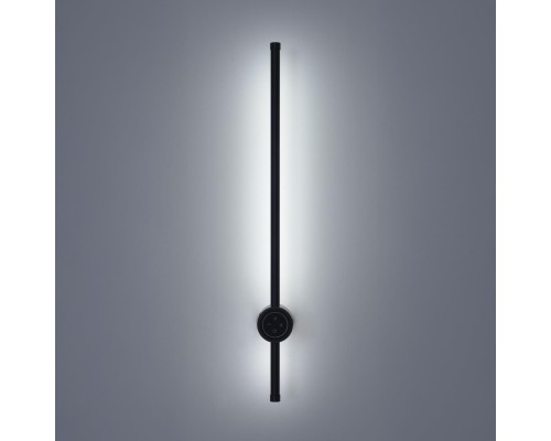 8308/12WL LEDIO черный, металл Настенный светильник с диммером LED 12W 3000K/4000/7000K 220V BRAM