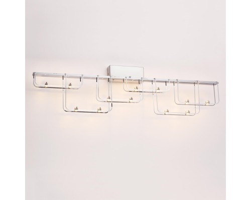 7059/12WL HIGHTECH ODL26 Настенный светильник  нерж/сталь хром IP20 LED 12W 1080Лм 3000K 220V ZAHA