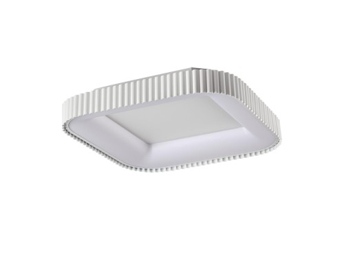 7767/56L AVRA LED SN 039 Светильник металл/белый LED 56Вт+14Вт 3000-6000K 500х500 IP43 пульт ДУ+подсветка SHARMEL