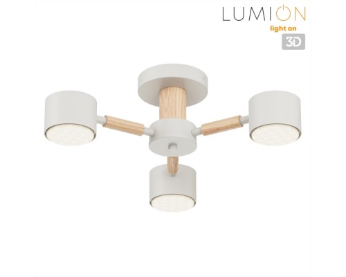 8306/3C COMFI белый, металл/дерево Светильник потолочный GX53 LED 3*7W 220V VUDI