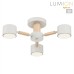 8306/3C COMFI белый, металл/дерево Светильник потолочный GX53 LED 3*7W 220V VUDI