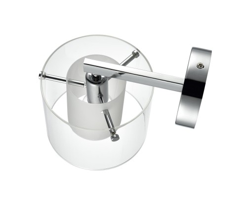 8261/1W MODERNI LN26 металл/стекло, хром/прозрачный Бра E14 1*40W 220V VERDI