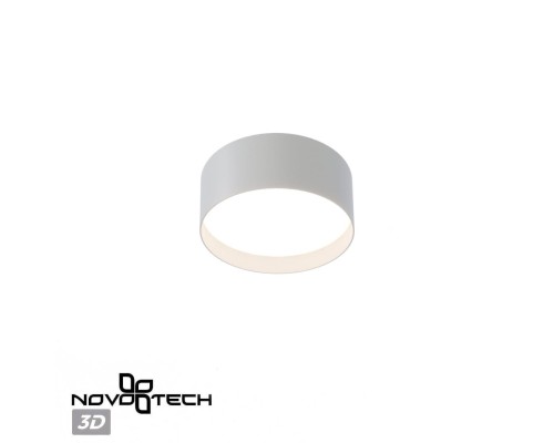 359598 OVER NT25 000 белый Светильник накладной светодиодный с переключ. цв. температуры IP20 LED 24W 220-240V 3000К\4000К\6000К ORBIS