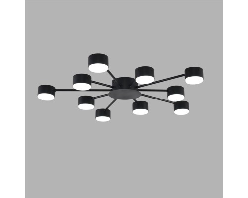 8344/10C COMFI черный, металл Люстра GX53 LED 10*7W 220V TORINA