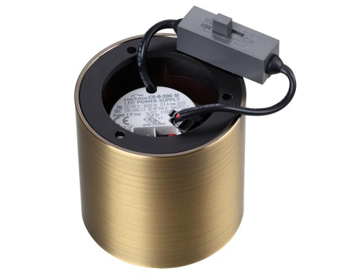 7128/8CL HIGHTECH ODL26 Потолочный светильник бронза/металл IP20 LED 8W 480Лм 3000K/4000K/6000K 120° 220-240V OBEN