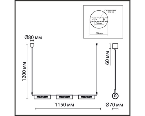 6560/6 SUSPENTIONI LN24 золотой/прозрачный/металл/стекло Подвес G9 6*20W 220V TORONTO