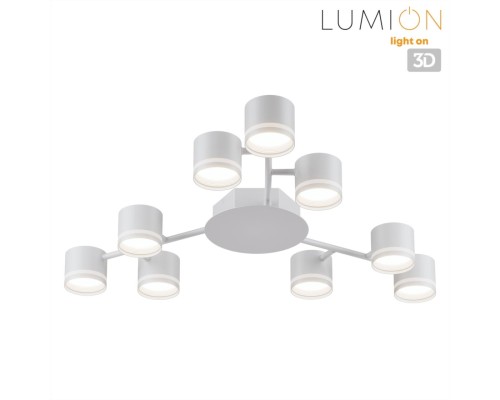 8235/9C COMFI LN25 200 белый металл Люстра потолочная LED GX53 9*10W 220V GARETA