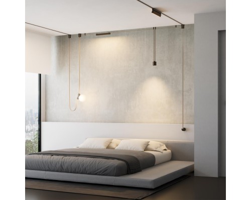 359472 SHINO NT24 104 черный Трековый смарт-светильник для низковольтного шинопровода с двумя режимами работы IP20 LED 6W 24V 3000-6000K EASY