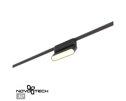 359466 SHINO NT24 101 черный Трековый смарт-светильник для низковольтного шинопровода с двумя режимами работы IP20 LED 6W 24V 3000-6000K EASY