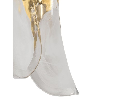 8385/1W NEOCLASSI LN золото/белый, металл/стекло Бра E14 40W 220V PLUME