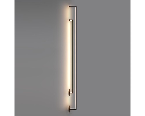 7022/14WL HIGHTECH ODL25 245 Настенный встраиваем. светильник металл/акрил IP20 LED 3000K 220V TEO