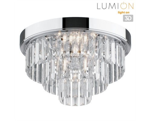 8266/4C CLASSI LN26 хром/хрусталь металл/прозрачный Люстра потолочная Е14 4*40W 220V ZAHA