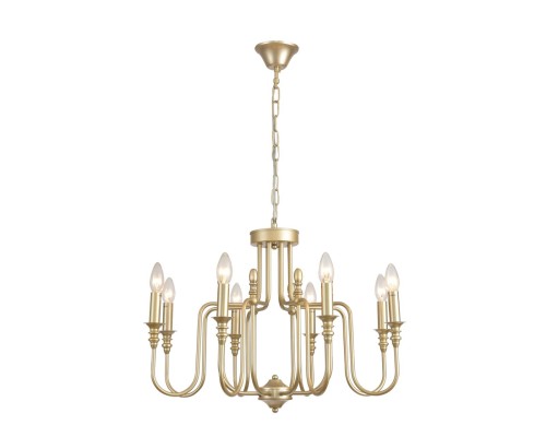 8318/8 CLASSI LN26 шампань/металл Люстра E14 8*40W 220V SUANA