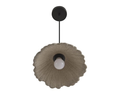 8351/1A SUSPENTIONI черный/серый/бежевый, металл/дерево/цемент Подвес E27 60W 220V EOLIANA