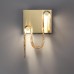 5105/11WL L-VISION  ODL26 золотой брашинг/янтарный металл/стекло Настенный светильник LED x 11W 4000K FLOW