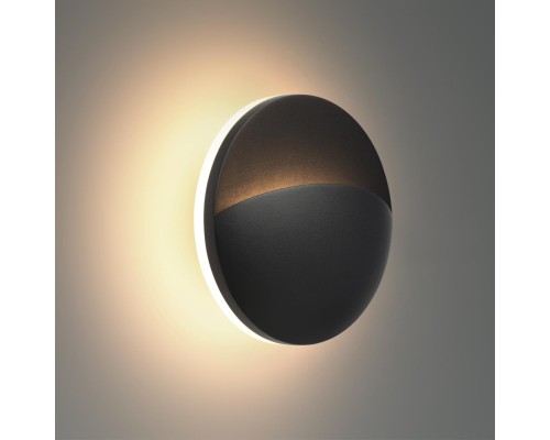 359533 STREET NT25 000 черный Светильник ландшафтный настенный IP54 LED 10W 100-240V 3000К HALO