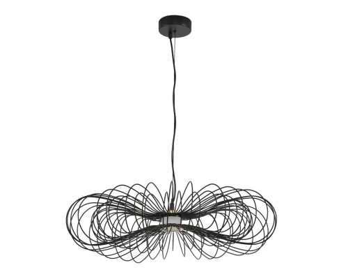 8301/10L LEDIO черный, металл/акрил Подвес LED 9W 3000K 220V CAMOMILE