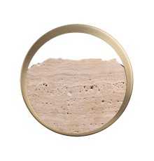 6625/9WL ECODESIGN ODL26 Настенный светильник  травертин/акрил/металл IP20 LED 9W 250Лм 3000K 220-240V VALLEY