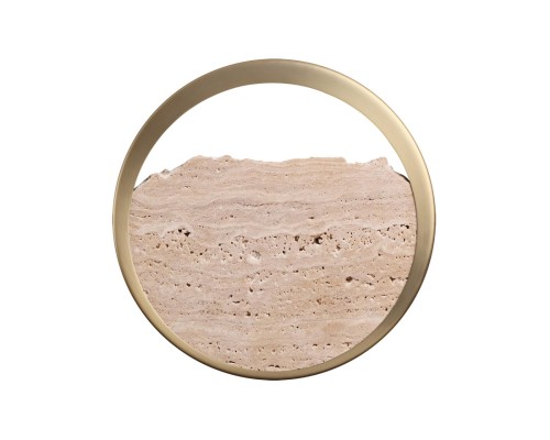 6625/9WL ECODESIGN ODL26 Настенный светильник  травертин/акрил/металл IP20 LED 9W 250Лм 3000K 220-240V VALLEY