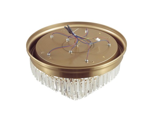 5257/8C CLASSI LN26 латунь/хрусталь металл/прозрачный Люстра потолочная Е14 8*40W 220V ZAHA