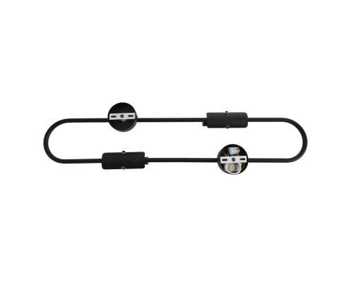 6561/4W SUSPENTIONI LN26 черный/прозрачный, металл/стекло Бра G9 4*20W 220V TORONTO