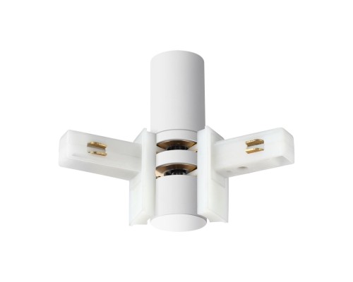 135248 SHINO NT24 116 белый Соединитель с токопроводом гибкий угловой 