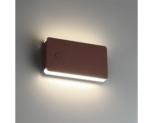 359591 STREET NT25 000 коричневый Светильник ландшафтный с переключ. цв. температуры IP54 LED 10W 100-240V 3000К\4000К\6000К STRAIT