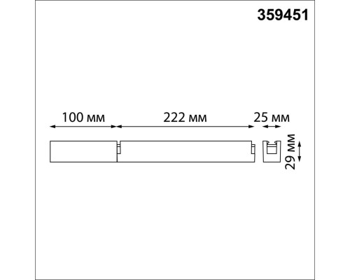 359451 DRIVE NT24 096 черный Драйвер + коробка для коммутации IP20 100W 24V EASY