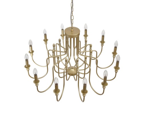 8318/12 CLASSI LN26 шампань/металл Люстра E14 12*40W 220V SUANA