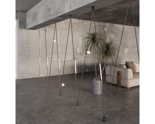 359462 SHINO NT24 099 черный Трековый смарт-светильник для низковольтного шинопровода с двумя режимами работы IP20 LED 12W 24V 3000-6000K EASY