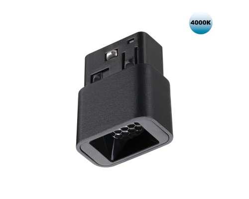 359515 SHINO NT24 128 черный Трековый светильник для низковольтного шинопровода IP20 LED 3W 48V 4000K 120Лм FLUM