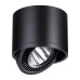 358814 OVER NT21 151 черный Светильник накладной светодиодный IP20 LED 18W 1600Лм 4000K 220V GESSO