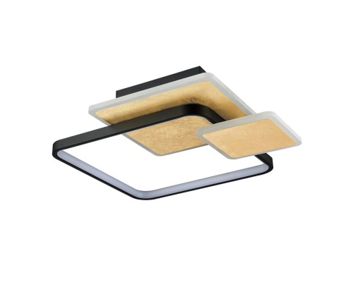 6574/72CL LEDIO LN24 черный, золотая патина/черный, золотая патина/металл/акрил, металл Потолочный светильник LED 72W 220V GOLDY