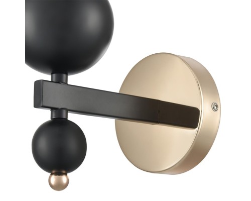 8106/1W MODERNI LN26 черный/золото, металл Бра E14 1*40W 220V NANA