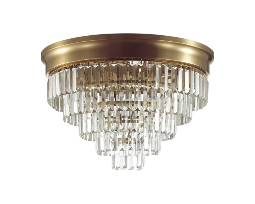 5257/8C CLASSI LN26 латунь/хрусталь металл/прозрачный Люстра потолочная Е14 8*40W 220V ZAHA