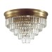 5257/8C CLASSI LN26 латунь/хрусталь металл/прозрачный Люстра потолочная Е14 8*40W 220V ZAHA
