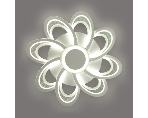 8198/95L LEDIO LN25 белый, металл/акрил Потолочный светильник с пультом ДУ 3000-6000К LED 95W 220V MANILA