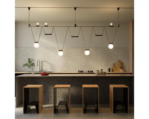 359474 SHINO NT24 106 черный Трековый смарт-светильник для низковольтного шинопровода с двумя режимами работы IP20 LED 6W 24V 3000-6000K EASY