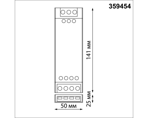 359454 DRIVE NT24 096 серый Драйвер IP20 100W 24V EASY