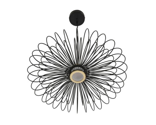 8301/9L LEDIO черный, металл/акрил Подвес LED 9W 3000K 220V CAMOMILE